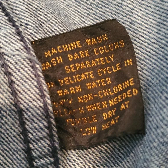 Vintage Eddie Bauer denim chore coat barn jacket large - Picture 7 of 7